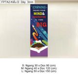  Tranh Fomex EPeBen Hình trang trí lớp học tiếng Anh mẫu giáo, thư viện, lớp học thêm, cơ sở đào tạo, hình nền dán tường 