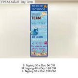  Tranh Fomex EPeBen Hình trang trí lớp học tiếng Anh mẫu giáo, thư viện, lớp học thêm, cơ sở đào tạo, hình nền dán tường 