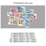  Tranh Fomex EPeBen Hình trang trí lớp học tiếng Anh mẫu giáo, thư viện, lớp học thêm, cơ sở đào tạo, hình nền dán tường 