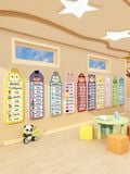  Tranh Fomex EPeBen Hình trang trí lớp học tiếng Anh mẫu giáo, thư viện, lớp học thêm, cơ sở đào tạo, hình nền dán tường 