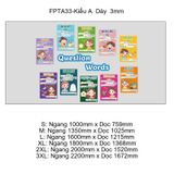  Tranh Fomex EPeBen Hình trang trí lớp học tiếng Anh mẫu giáo, thư viện, lớp học thêm, cơ sở đào tạo, hình nền dán tường 