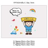  Tranh Fomex EPeBen Hình trang trí lớp học tiếng Anh mẫu giáo, thư viện, lớp học thêm, cơ sở đào tạo, hình nền dán tường 