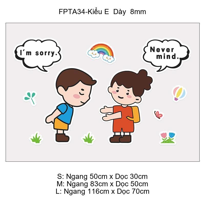  Tranh Fomex EPeBen Hình trang trí lớp học tiếng Anh mẫu giáo, thư viện, lớp học thêm, cơ sở đào tạo, hình nền dán tường 