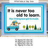  Tranh Fomex EPeBen Hình trang trí lớp học tiếng Anh mẫu giáo, thư viện, lớp học thêm, cơ sở đào tạo, hình nền dán tường 