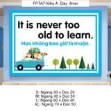  Tranh Fomex EPeBen Hình trang trí lớp học tiếng Anh mẫu giáo, thư viện, lớp học thêm, cơ sở đào tạo, hình nền dán tường 
