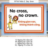  Tranh Fomex EPeBen Hình trang trí lớp học tiếng Anh mẫu giáo, thư viện, lớp học thêm, cơ sở đào tạo, hình nền dán tường 