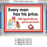  Tranh Fomex EPeBen Hình trang trí lớp học tiếng Anh mẫu giáo, thư viện, lớp học thêm, cơ sở đào tạo, hình nền dán tường 