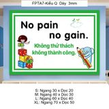  Tranh Fomex EPeBen Hình trang trí lớp học tiếng Anh mẫu giáo, thư viện, lớp học thêm, cơ sở đào tạo, hình nền dán tường 