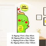  Tranh mica EPeBen dán tường nổi 3d hình Khủng Long Vịt Dễ Thương Bắn Tim biu, trang trí Mẫu Giáo, cửa hàng, Phòng cho bé 