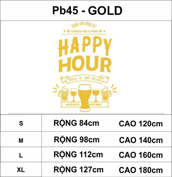  Tranh mica EPeBen dán tường nổi 3d hình happy hour decor trang trí tường quán bar, nhà hàng, quán nhậu 