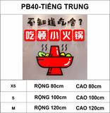 Tranh mica EPeBen dán tường nổi 3d hình nồi lẩu decor trang trí nhà hàng lẩu thịt nướng, hotpot, quán nhậu, nhà hàng 