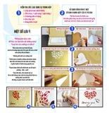  Tranh mica EPeBen dán tường nổi 3d hình 5 Chú Mèo Xin Chào decor Trang Trí Cửa Hàng,Quán ăn,phòng ngủ ,phòng khách 