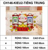  Tranh mica EPeBen dán tường nổi 3d hình mèo thần tài may mắn decor trang trí quầy thu ngân, cửa hàng, nhà hàng 