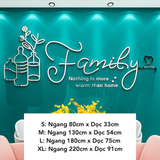 Tranh mica EPeBen dán tường nổi 3d hình Family Home decor trang trí Phòng Khách, Phòng Bếp 