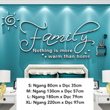  Tranh mica EPeBen dán tường nổi 3d hình Family Home decor trang trí Phòng Khách, Phòng Bếp 