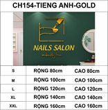  Tranh mica EPeBen dán tường nổi 3d hình ngón tay trang trí cửa hàng làm móng tay và lông mi, thẩm mỹ viện, salon, nail 