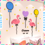  Tranh mica EPeBen dán tường nổi 3d hình Nice Dream decor trang trí Phòng Cho Bé, Phòng Công Chúa 