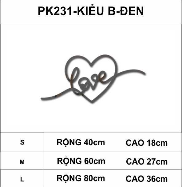  Tranh mica EPeBen dán tường nổi 3d hình love Trái tim cách điệu decor trang trí phòng khách, phòng ngủ, cửa hàng 