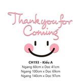  Tranh mica EPeBen dán tường nổi 3d hình Thank you for coming decor trang trí Phòng cho bé, Phòng ngủ, Mẫu giáo 