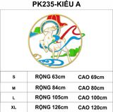  Tranh mica EPeBen dán tường nổi 3d hình Linh vật hạc hươu nghệ thuật decor trang trí phòng khách, cửa hàng 