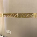  Miếng dán Mica len tường, phào chỉ (có sẵn lớp keo) sang trọng decor trang trí phòng khách, cửa hàng, phòng ngủ 