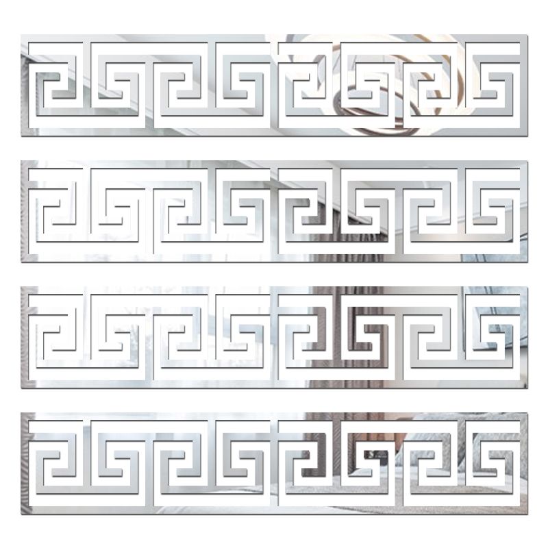 Miếng dán Mica len tường, phào chỉ (có sẵn lớp keo) sang trọng decor trang trí phòng khách, cửa hàng, phòng ngủ 