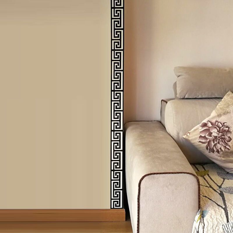  Miếng dán Mica len tường, phào chỉ (có sẵn lớp keo) sang trọng decor trang trí phòng khách, cửa hàng, phòng ngủ 