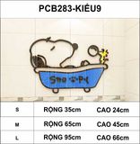  Tranh mica EPeBen dán tường nổi 3d hình Thước snoopy & friend decor trang trí phòng cho bé, Trường mầm non, cửa hàng 