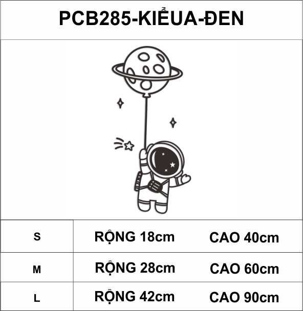  Tranh mica EPeBen dán tường nổi 3d hình Phi hành gia decor trang trí phòng ngủ cho bé, nhà trẻ, cửa hàng 