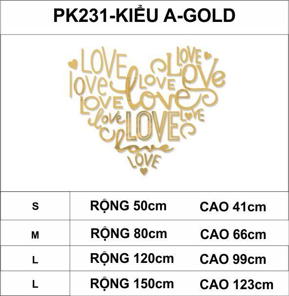  Tranh mica EPeBen dán tường nổi 3d hình love Trái tim cách điệu decor trang trí phòng khách, phòng ngủ, cửa hàng 