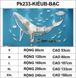  Tranh mica EPeBen dán tường nổi 3d hình Sinh vật diệu kì Trang trí phòng khách, phòng ngủ cho bé, cửa hàng, nhà trẻ 