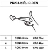  Tranh mica EPeBen dán tường nổi 3d hình love Trái tim cách điệu decor trang trí phòng khách, phòng ngủ, cửa hàng 