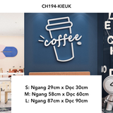  Tranh mica EPeBen dán tường nổi 3d hình coffee time to go take away,mèo, đồ uống décor Quán Cà Phê trang trí Trà Sữa 