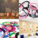  Tranh mica EPeBen dán tường nổi 3d hình hình tròn, trái tim, decor trang trí tường nhà, phòng khách, cửa hàng, quán café 