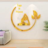 Tranh mica EPeBen dán tường nổi 3d hình Thiền Yoga & Fitness decor trang trí Phòng tập yoga, Phòng gym, Phòng thể dục 