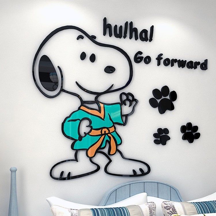  Tranh mica EPeBen dán tường nổi 3d hình Do good dream  decor trang trí Phòng cho bé, Phòng ngủ, Phòng khách,Mầm non 