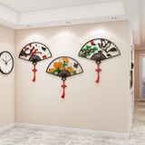  Tranh mica EPeBen dán tường nổi 3d hình Quạt Cây Tùng Cúc Trúc Đào decor trang trí Phòng ngủ, Phòng khách, Nhà cửa 