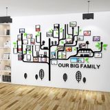  Tranh mica EPeBen dán tường nổi 3d hình Cây khung ảnh Việt Nam Fortune decor trang trí Phòng làm việc, Văn Phòng 