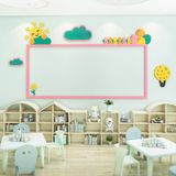  Tranh mica EPeBen dán tường nổi 3d hình Khung Trưng Bày Tác Phẩm Của Bé Bảng thông báo decor trang trí Mầm Non, Mẫu Giáo 