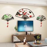  Tranh mica EPeBen dán tường nổi 3d hình Quạt Cây Tùng Cúc Trúc Đào decor trang trí Phòng ngủ, Phòng khách, Nhà cửa 