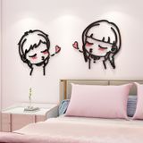  Tranh mica EPeBen dán tường nổi 3d Tình yêu nhỏ bé trang trí Phòng ngủ, Phòng khách 
