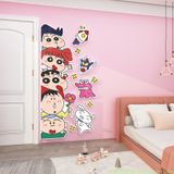  Tranh Fomex EPeBen dán tường nổi 3d Hình Shin và những người bạn decor trang trí Phòng cho bé, Phòng ngủ, Mẫu giáo 