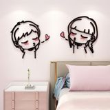  Tranh mica EPeBen dán tường nổi 3d Tình yêu nhỏ bé trang trí Phòng ngủ, Phòng khách 