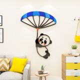  Tranh mica EPeBen dán tường nổi 3d hình Gấu Trúc dù bóng Dễ Thương decor trang trí Phòng Cho Bé, Phòng Ngủ 