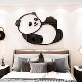  Tranh mica EPeBen dán tường nổi 3d hình Gấu Trúc Dễ Thương decor trang trí Phòng Cho Bé, Phòng Khách 