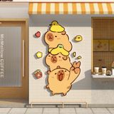  Tranh Fomex EPeBen dán tường nổi 3d Hình Ba Chú Gấu Hồng decor trang trí Phòng cho bé, Phòng ngủ, Phòng khách, Mẫu giáo 