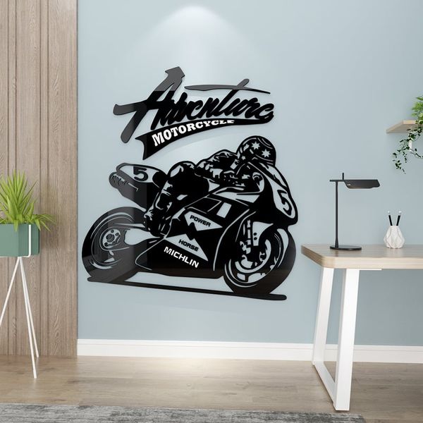  Tranh mica EPeBen dán tường nổi 3d hình Cơn Lốc Tốc Độ decor trang trí Cửa hàng, phòng ngủ, Phòng khách, Phòng làm việc 