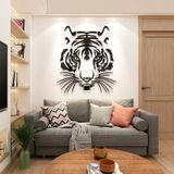  Tranh mica EPeBen dán tường nổi 3d hình Đầu Hổ Siêu Ngầu decor trang trí Phòng Ngủ, Phòng Khách 