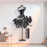  Tranh mica EPeBen dán tường nổi 3d hình Fashion Women decor trang trí Cửa Hàng, Shop Thời Trang 