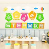  Tranh mica EPeBen dán tường nổi 3d hình STEAM decor trang trí Phòng Các môn học, Sáng tạo, Thí Nghiệm, Tin Học, tiểu học 